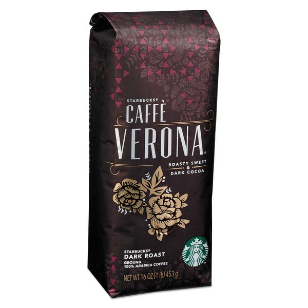 Starbucks Coffee, Caffe Verona, Ground, 1lb Bag 11018131